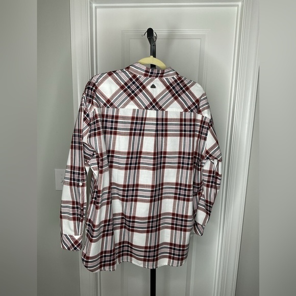 Barbour Bethwin Cloud Check Plaid Button Front Shirt, NWT - Picture 4 of 14